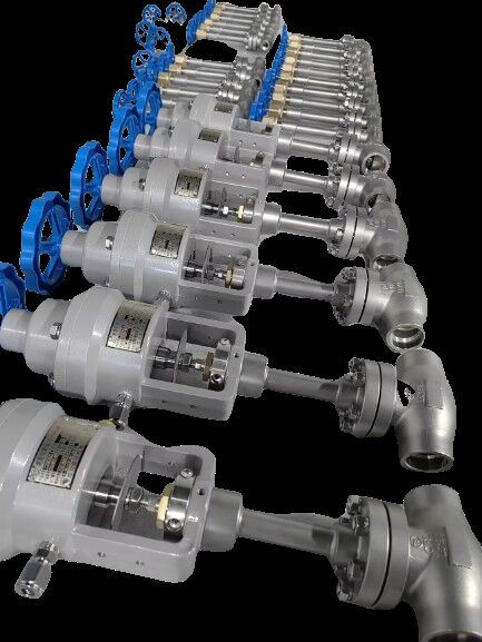 Stainless Steel 304/316 Cryogenic Globe Valve with Temperature Range -196 to +80°C and Maximum Pressure 5.0Mpa