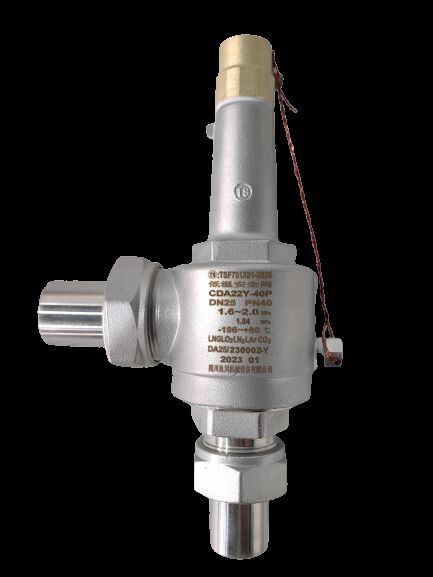 Stainless Steel Cryogenic Safety Valve with 4.0Mpa Pressure Rating for -196°C to +120°C Applications