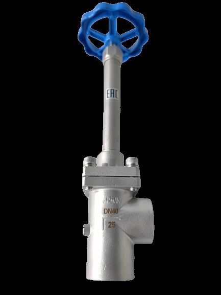 DN25 Cryogenic Globe Valve Stainless Steel 304/316 with 5.0Mpa Maximum Pressure and -196°C to +80°C Temperature Range