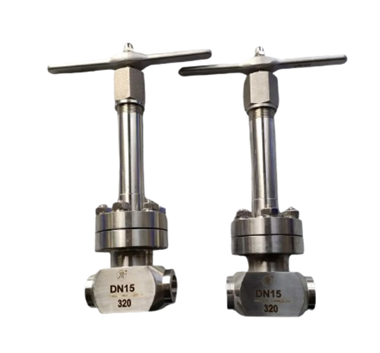 Cryogenic Globe Valve with 4.0Mpa Maximum Pressure and -196 to +120°C Temperature Range in Stainless Steel CF8/CF3