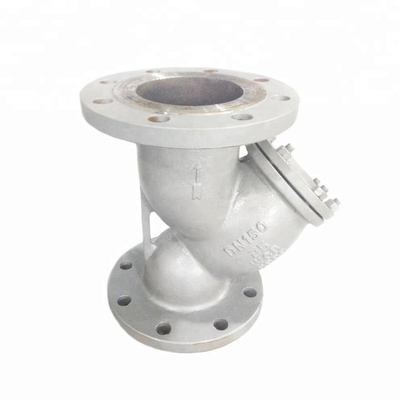 DN150 Y Type Strainer Filter WCB Carbon Steel Y Strainer Flange Type
