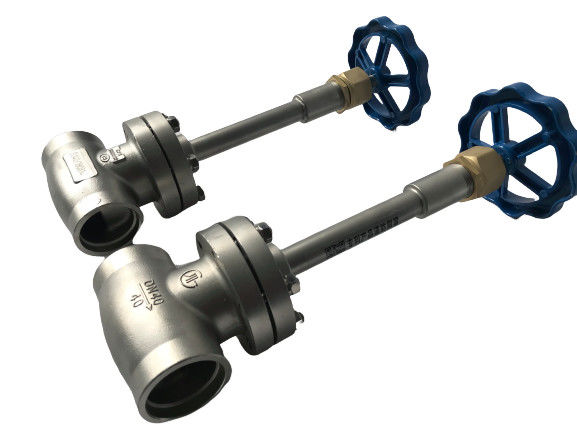 DN25 to DN200 Flange Type Long-Stem Cryogenic Valve for LNG