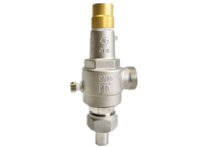Custom Fall Lift Pressure Safety Valve Cryogenic With CE / ISO9001 Approved