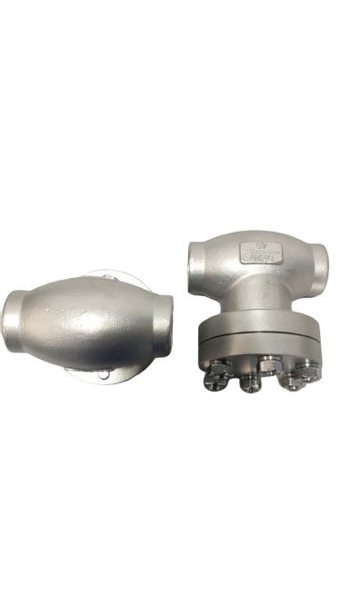 CF8DN10 LNG Cryogenic Check Valve Welding Connection Type Low Temperature