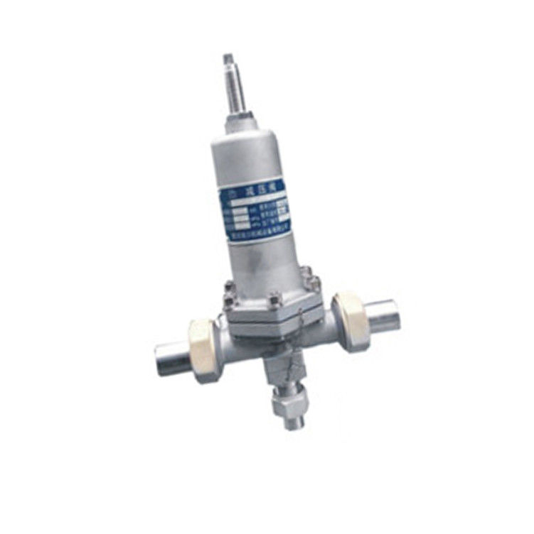 Adjustable Pressure Reducing Valve Cryogenic Control Valve ISO9001 Approval
