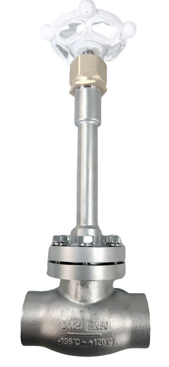 Welding End Low Temperature DN25 Long Stem Valve