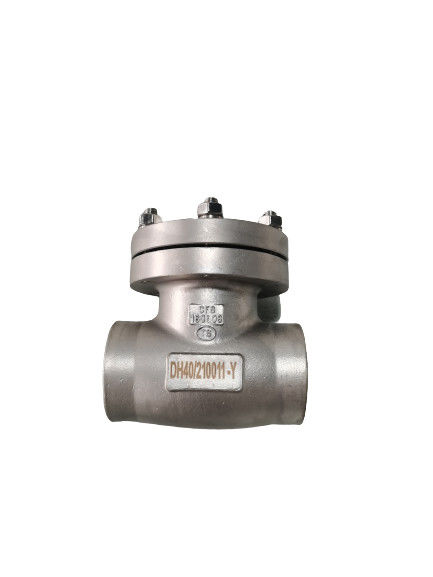 Weld Type Cryogenic Check Valve Light Weight Good Sealing Performance