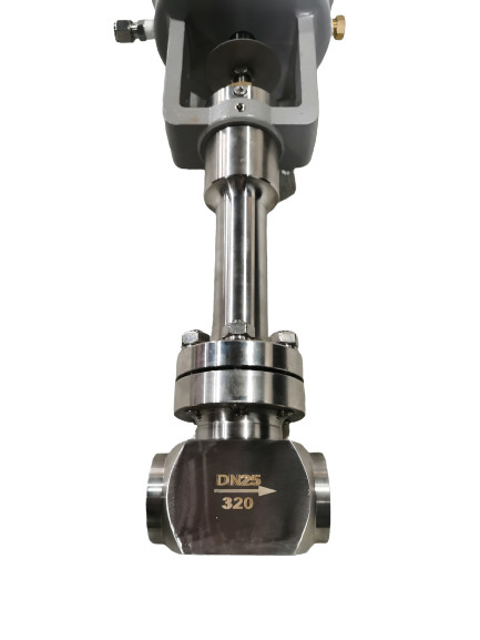 Emergency Shut Off High Pressure Cryogenic Valve Pneumatic Welding Type