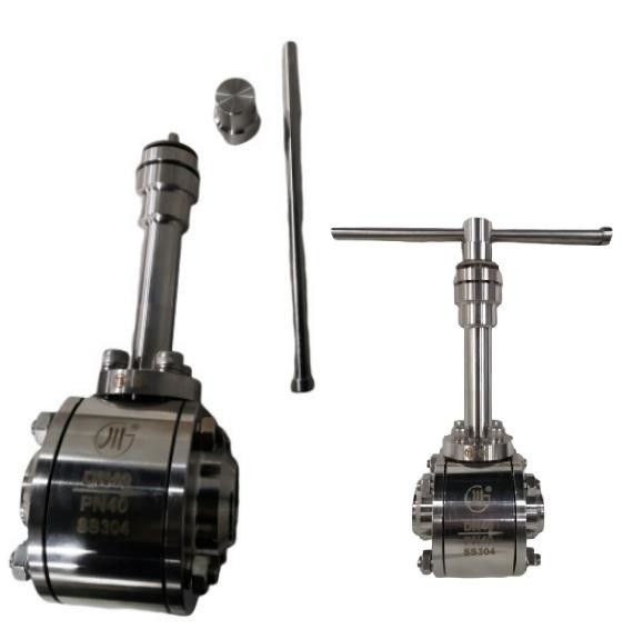 Welding Ultra Low Temperature Cryo Ball Valves Rust Resistant