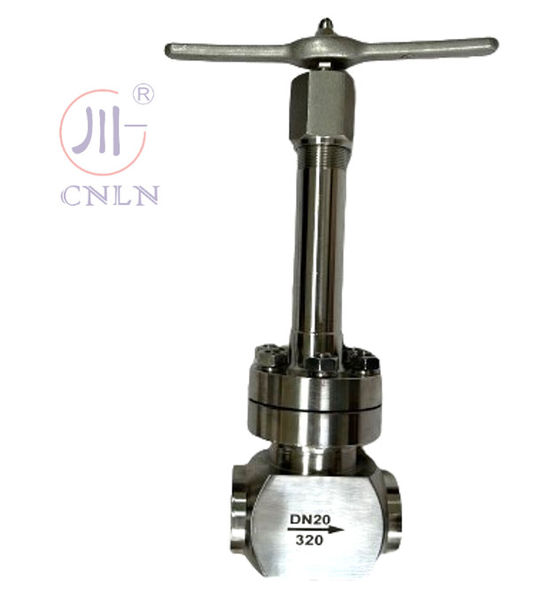 High Pressure Cryogenic Globe Valve For Liquid Gas / Cryogenic Tank ...
