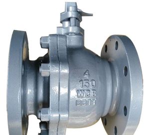 WCB Stainless Steel Ball Valve Flange Floating For Water Supply Petrochemical