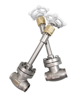 Low Temperature SS304 SS316 Cryogenic Globe Valve DN10